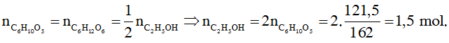 Phản ứng thủy phân Tinh bột, Xenlulozơ