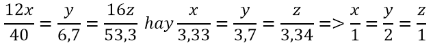 Xác định công thức phân tử Cacbohidrat