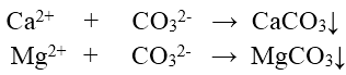 Các dạng bài tập về nước cứng