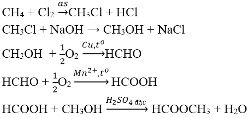 Các phản ứng hóa học của Este