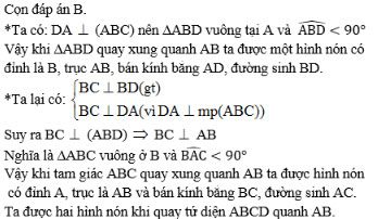 Câu hỏi trắc nghiệm Toán 12 chương 2