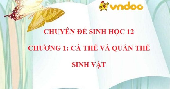 Chuyên đề Sinh học 12 - Chương 1: Cá thể và quần thể sinh học