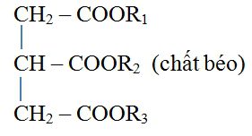 Công thức của chất béo