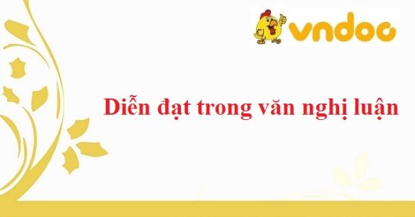 Diễn đạt trong văn nghị luận