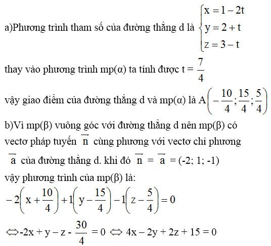 Giải bài tập ôn tập cuối năm Hình học 12