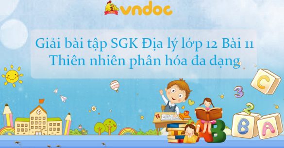 Giải bài tập SGK Địa lý lớp 12 Bài 11: Thiên nhiên phân hóa đa dạng