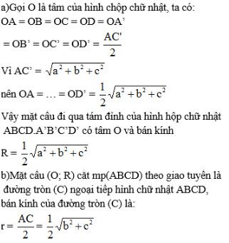 Giải bài tập Toán 12 chương 2 bài 2