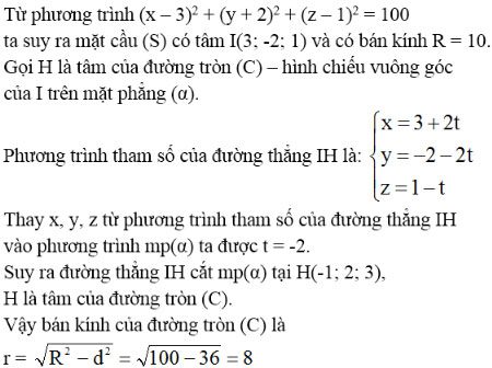 Giải bài tập Toán 12 ôn tập chương 3