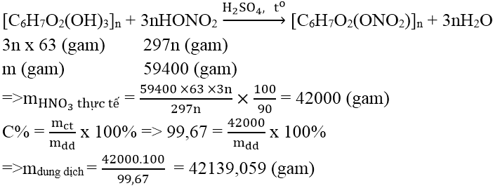 Hiệu suất phản ứng trùng hợp Polime