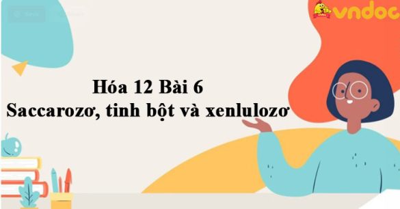 Hóa 12 Bài 6: Saccarozơ, tinh bột và xenlulozơ