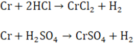 Lý thuyết Crom: Tính chất hóa học, Tính chất vật lí, Điều chế, Ứng dụng