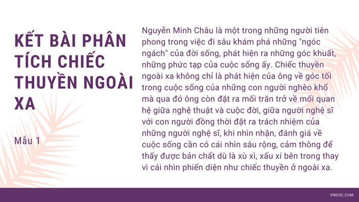 Kết bài phân tích truyện chiếc thuyền ngoài xa 4