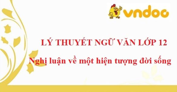 Nghị luận về một hiện tượng đời sống