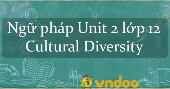 Ngữ pháp Unit 2 lớp 12 Cultural diversity