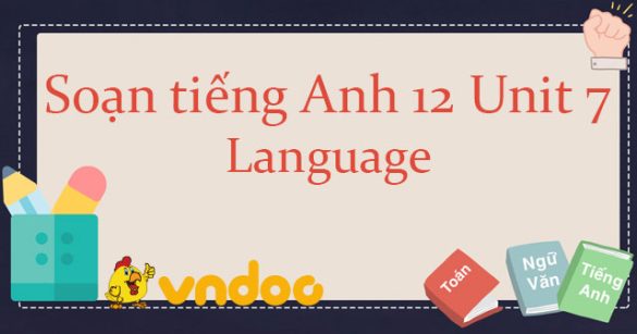 Tiếng Anh 12 Unit 7: Language