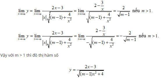 Trắc nghiệm Toán 12 chương 1: Đường tiệm cận