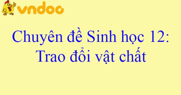 Trao đổi vật chất