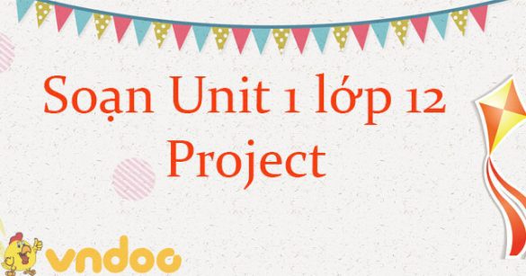 Unit 1 lớp 12 Project