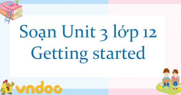 Unit 3 lớp 12 Getting started