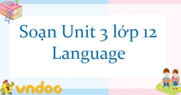 Unit 3 lớp 12 Language