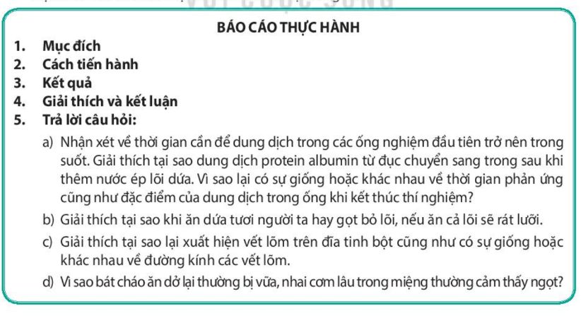 Lý thuyết môn sinh 10