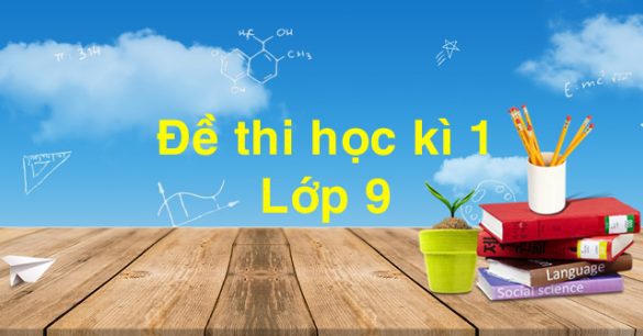 Đề thi học kì 1 lớp 9