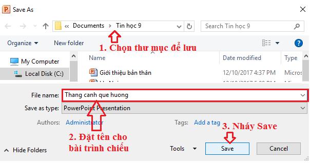 Giải bài tập SGK Tin học 9 bài 10: Thêm hình ảnh vào trang chiếu