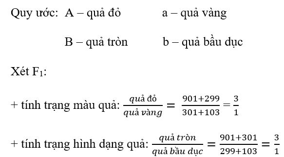 Bài tập sinh học 9