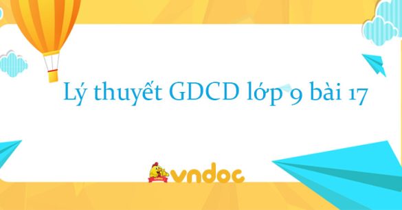 GDCD 9 bài 17: Nghĩa vụ bảo vệ tổ quốc