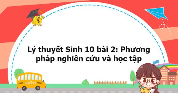 Lý thuyết Sinh học 10 bài 2 KNTT