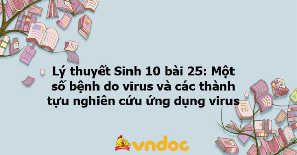 Lý thuyết Sinh học 10 bài 25 KNTT