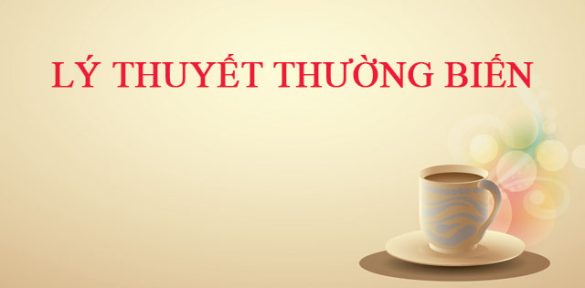 Lý thuyết Thường biến