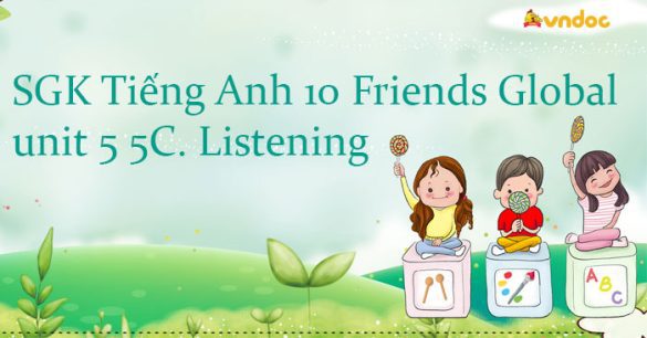 Tiếng Anh 10 unit 5 5C. Listening