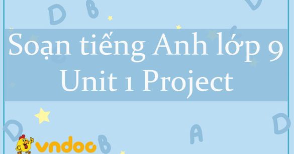 Tiếng Anh lớp 9 Unit 1 Project