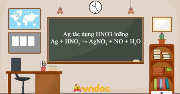 Ag + HNO3 → AgNO3 + NO + H2O