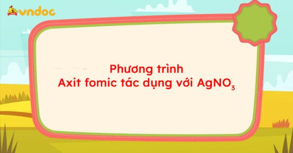 HCOOH + AgNO3 + H2O + NH3 → (NH4)2CO3 + Ag + NH4NO3