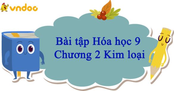 Bài tập Hóa học 9: Chương 2 Kim loại