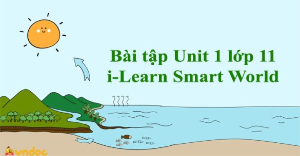 Bài tập Unit 1 lớp 11 i-Learn Smart World