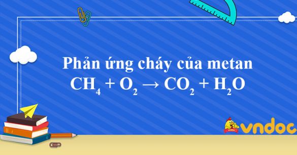 CH4 + O2 → CO2 + H2O