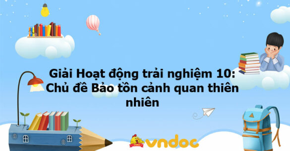 Giải Hoạt động trải nghiệm 10: Hoạt động 2 chủ đề 7 KNTT