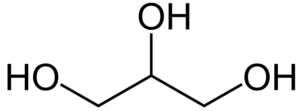 Công thức cấu tạo glixerol