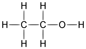 Công thức cấu tạo rượu etylic