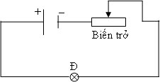 Đề kiểm tra 15 phút môn Vật lý lớp 9 bài 9: Biến trở - Điện trở dùng trong kĩ thuật