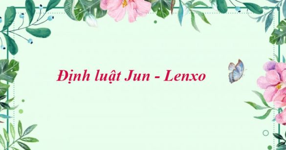 Định luật Jun - Lenxo