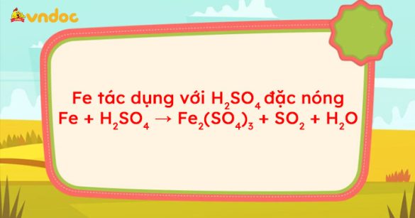 Fe + H2SO4 → Fe2(SO4)3 + SO2 + H2O