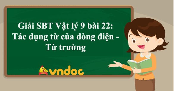 Giải SBT Vật lý 9 bài 22: Tác dụng từ của dòng điện - Từ trường