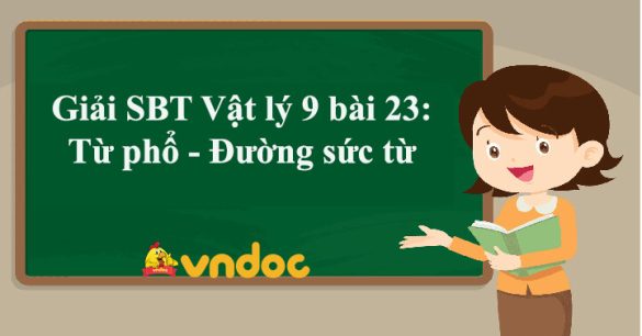 Giải SBT Vật lý 9 bài 23: Từ phổ - Đường sức từ