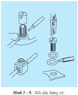 Giải bài tập SGK Công nghệ lớp 9 quyển 4 bài 5: Thực hành: Nối dây điện