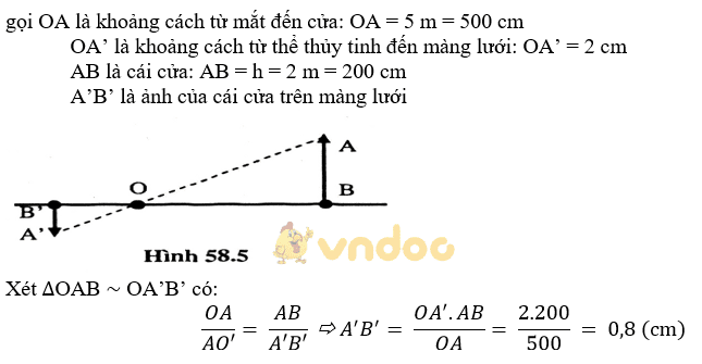 Giải bài tập SGK Vật lý lớp 9 bài 58: Tổng kết chương III : Quang học