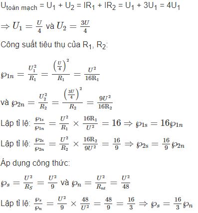 Giải bài tập SBT Vật lý lớp 9 bài 14: Bài tập về công suất điện và điện năng sử dụng